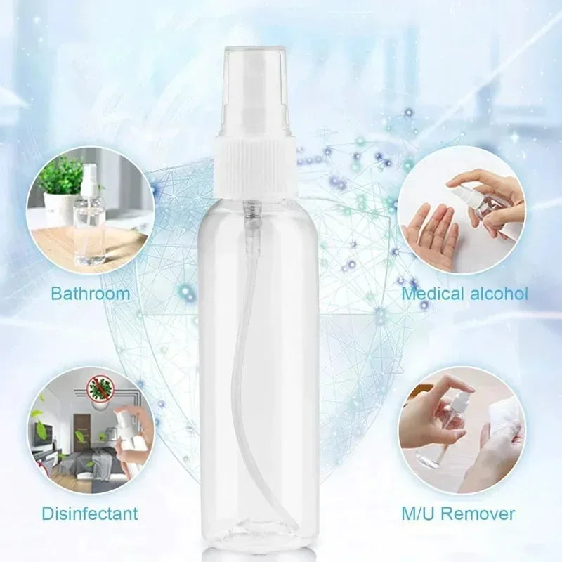 Refillable Clear Plastic Spray Bottles for Travel - Smarsty