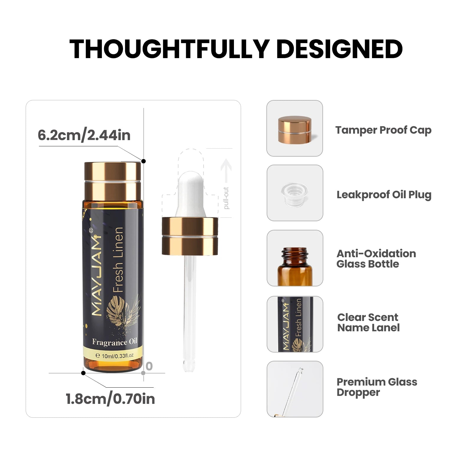 MAYJAM Aromatic Essential Oil for Air Freshening - Smarsty