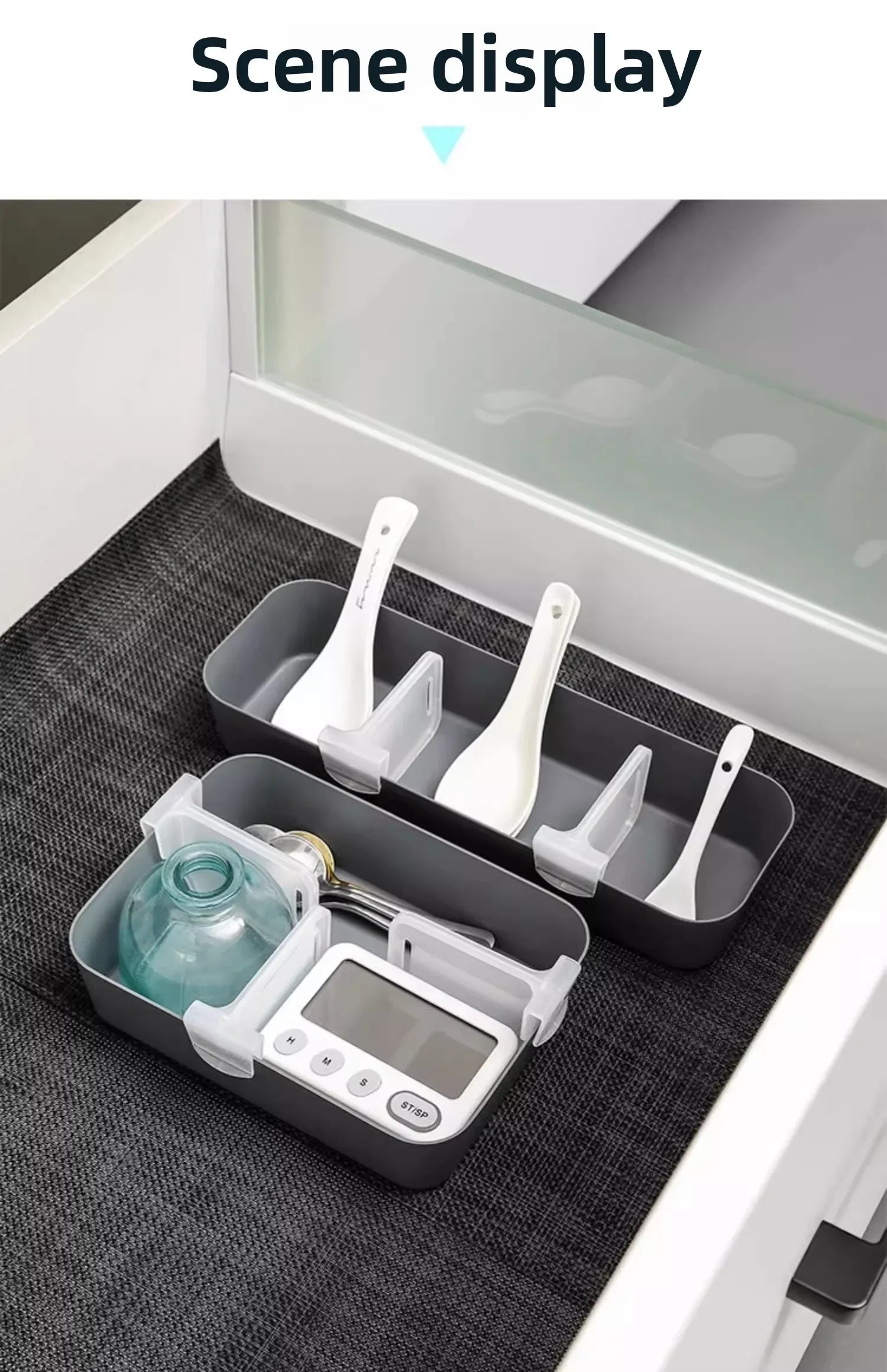 Efficient Refrigerator Kitchen Organizer Shelf Storage Dividers for Eggs Bottles and Other Items organizer kitchen fridge