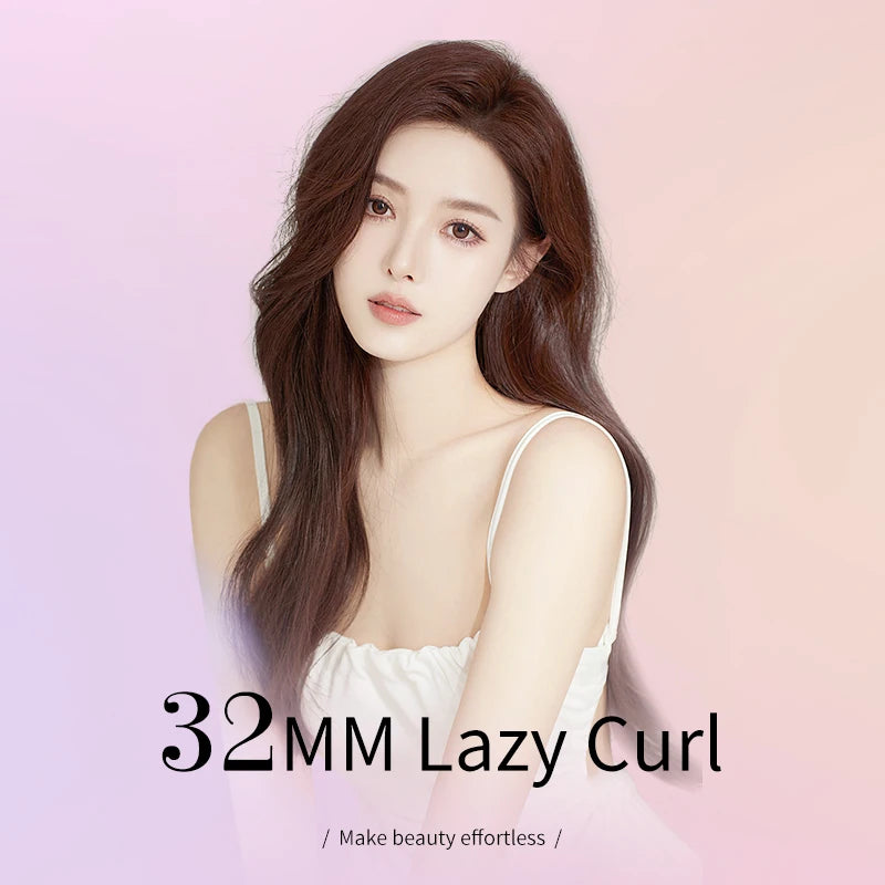 Large Volume Hair Curler with Negative Ion Technology - Smarsty