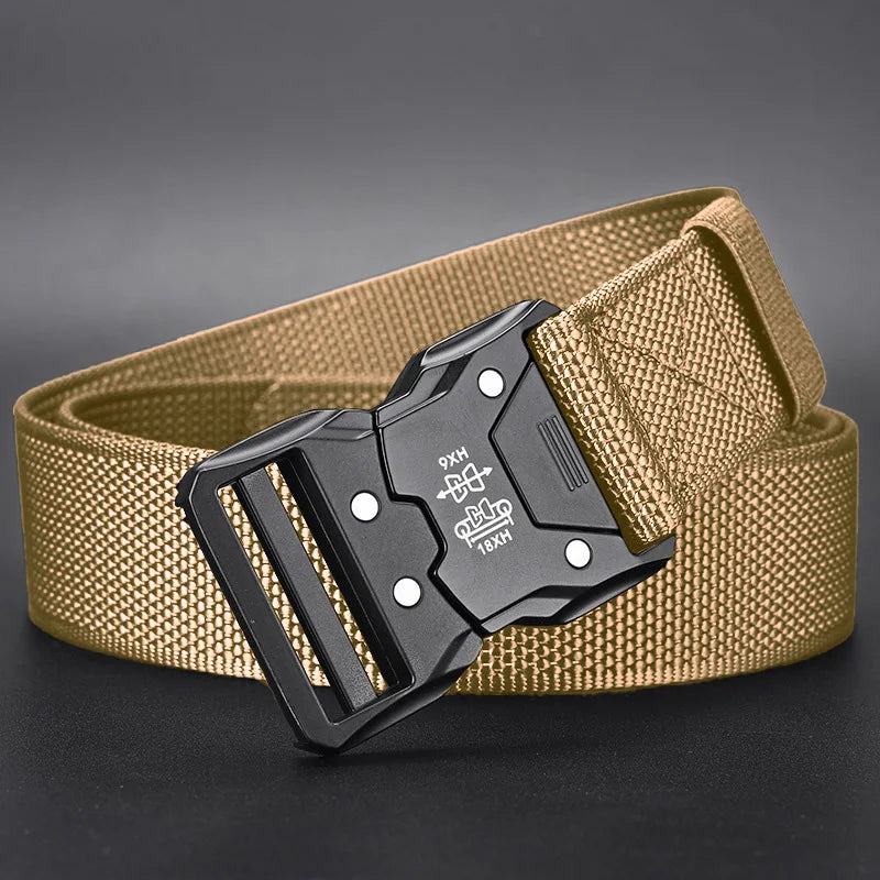Tactical Waist Belt with Durable Automatic Buckle - Smarsty