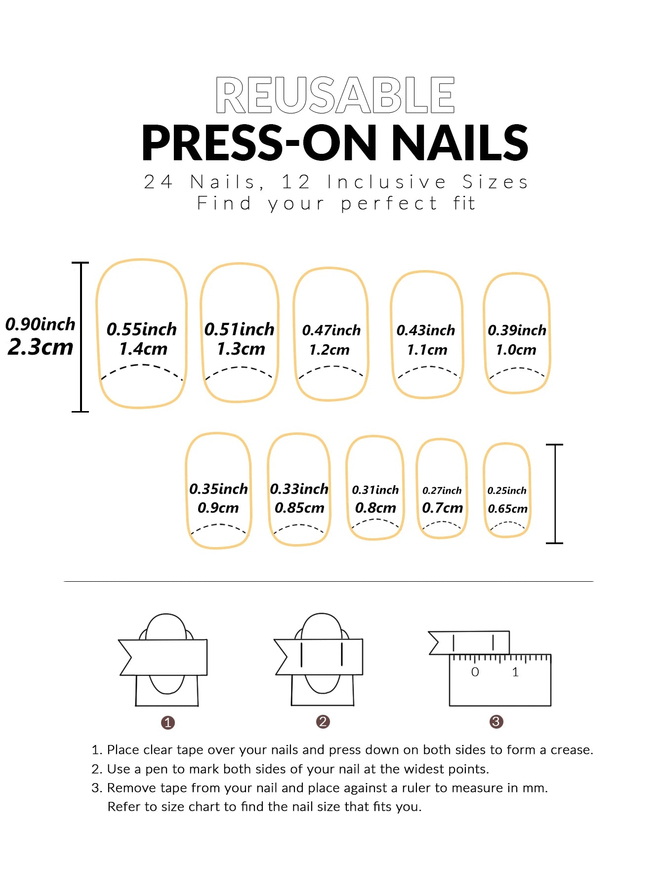 Medium Pink Ballerina Press On Nails Set - Smarsty