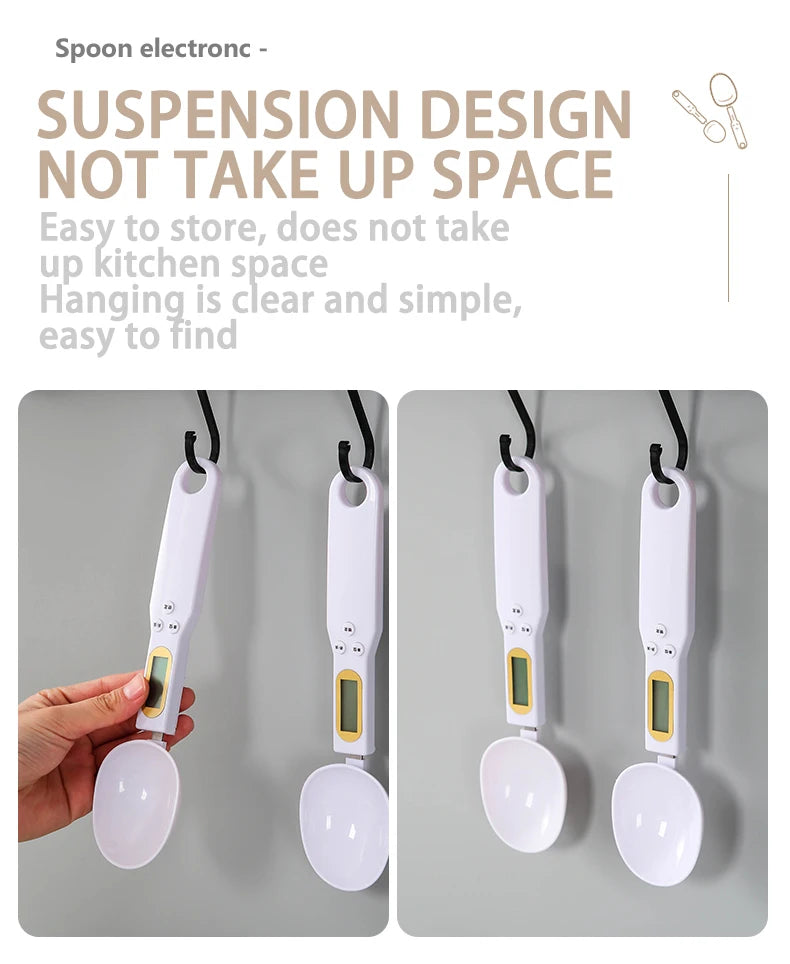 Digital Kitchen Scale Mini Spoon for Precision Weighing - Smarsty