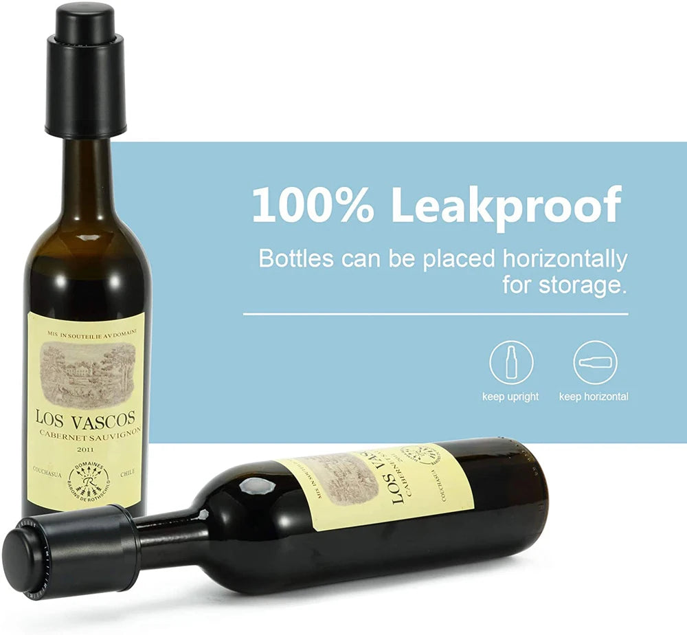 Reusable Vacuum Wine Bottle Stopper for Freshness - Smarsty