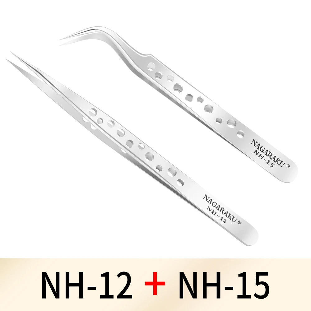 NAGARAKU Makeup Eyelashes Set with Precision Tweezers - Smarsty
