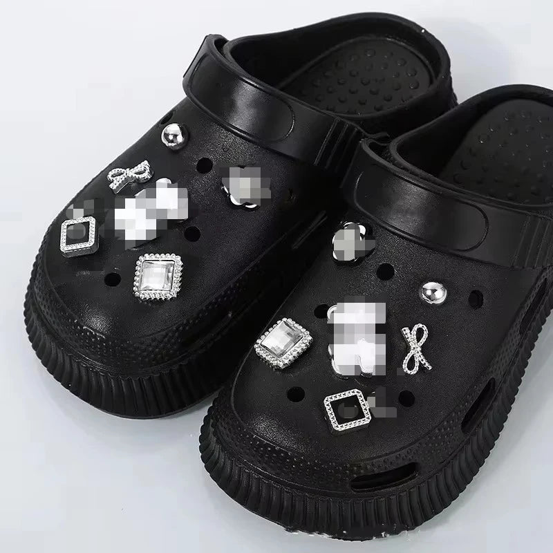 Shoe Charms for DIY Colored Diamond Crystal Shoe Buckle Decoration for Shoe Charm Accessories Kids Party Gift Shoes Decorations - Smarsty