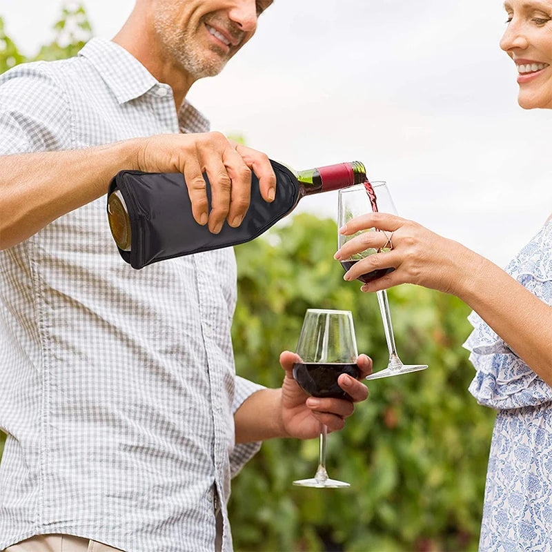 Eco-Friendly Wine Cooler Sleeve for Perfect Chilling - Smarsty