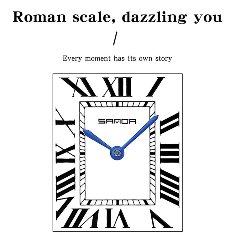 Luxury Waterproof Couple Watch with Leather Strap - Smarsty