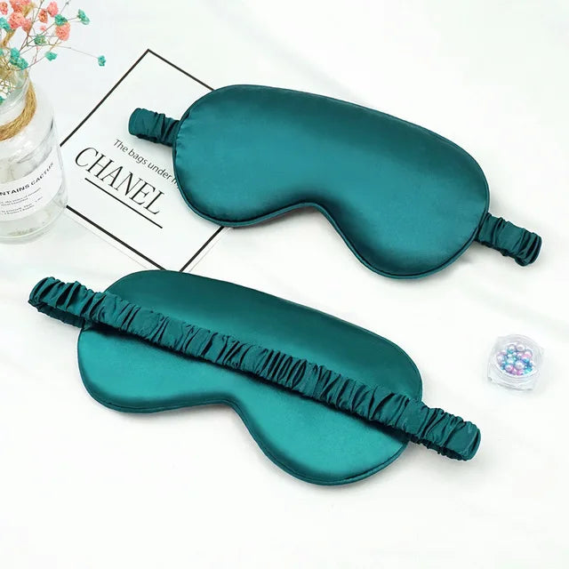 Imitated Silk Sleep Eye Mask for Relaxation and Comfort - Smarsty