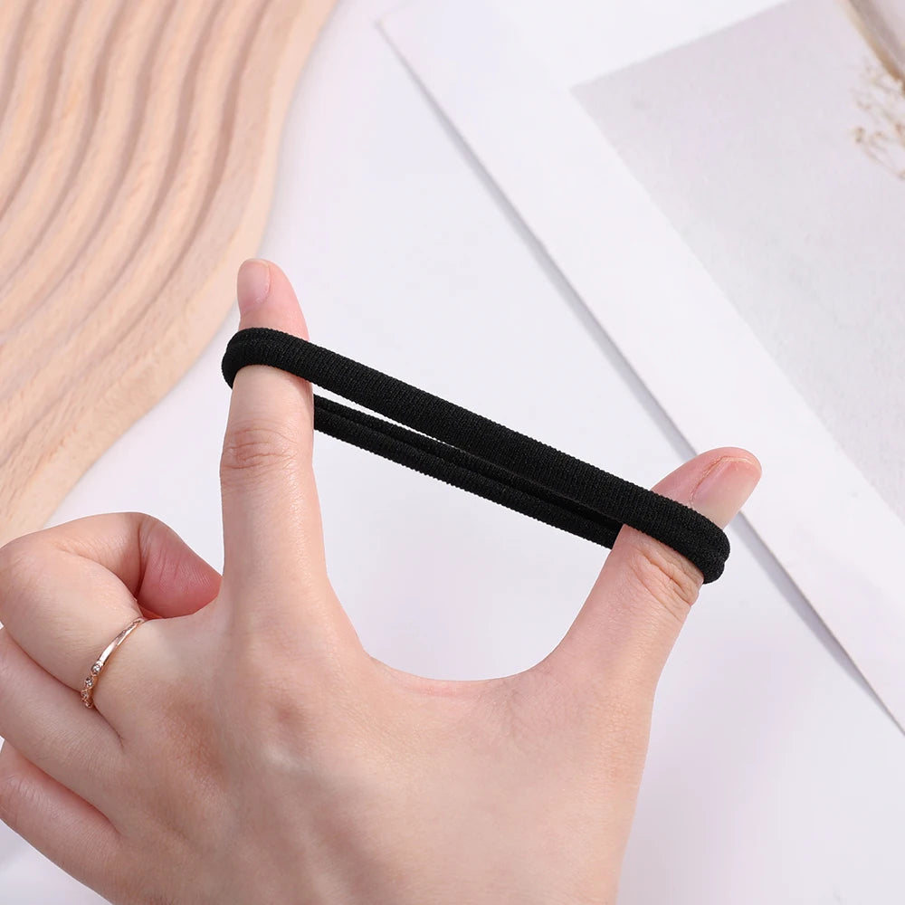 200 Pack Elastic Hair Bands For Women No Damage Soft - Smarsty