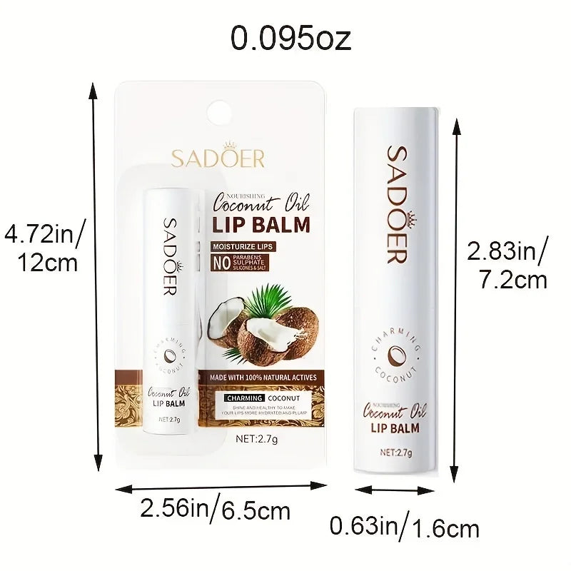 Coconut Lip Balm for Lasting Moisture and Nourishment - Smarsty