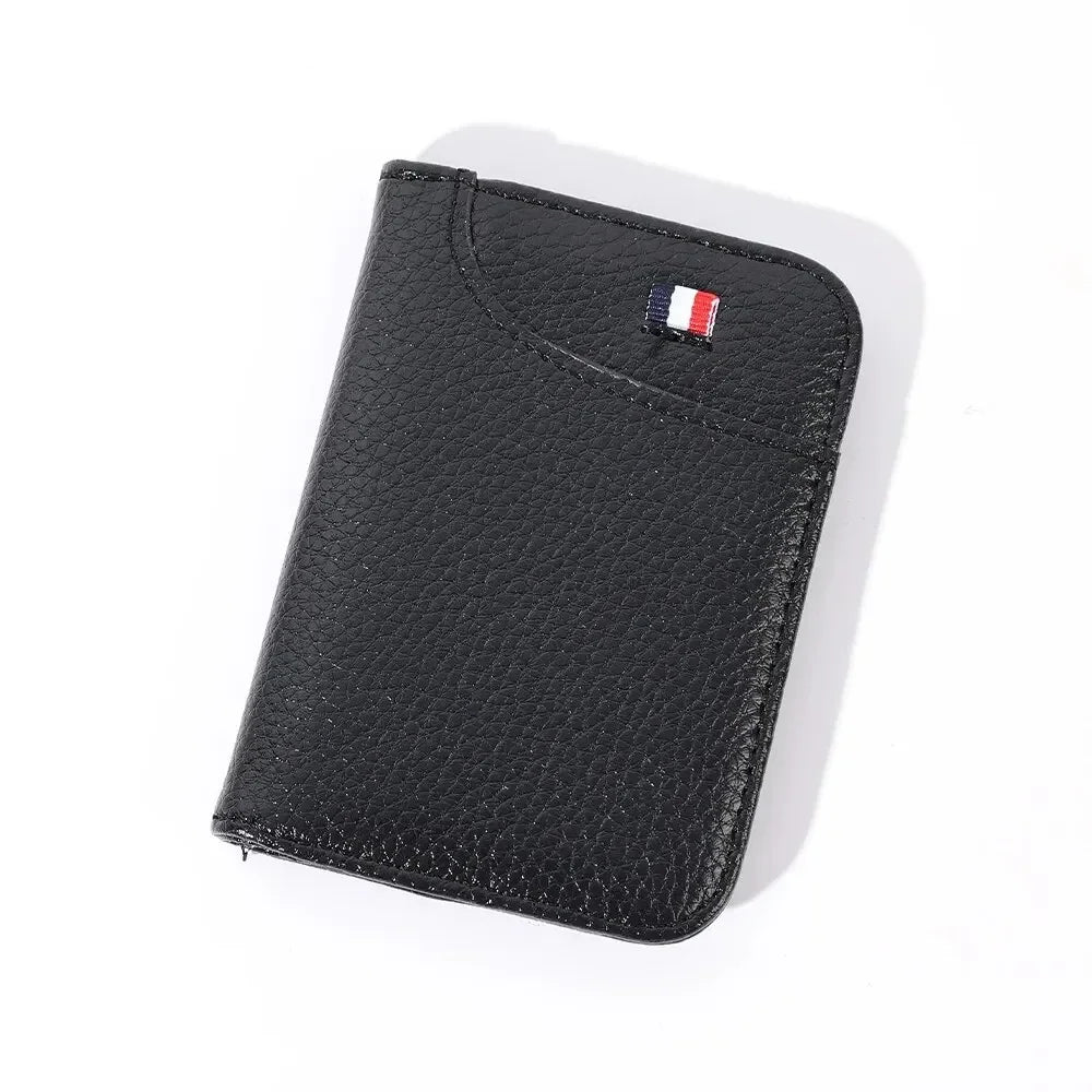 Portable Super Slim Soft Wallet for Men PU Leather Mini ID Credit Card Wallet Purse Card Holders Wallet Thin Small Short Wallets