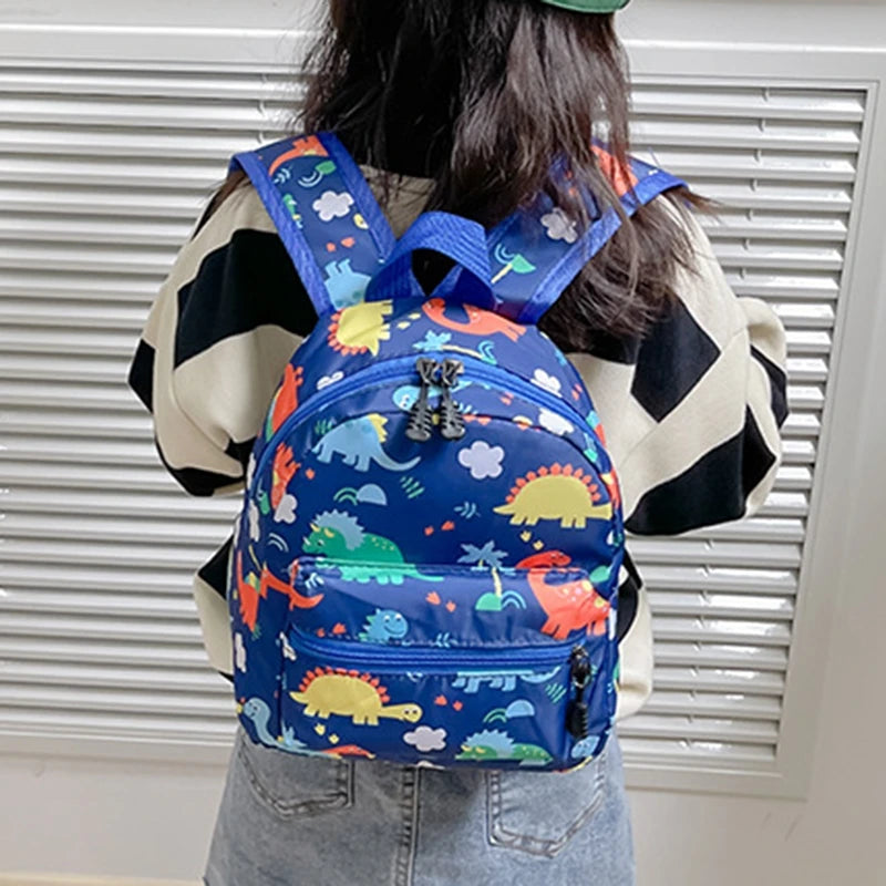 Waterproof Cartoon Dinosaur Backpack For Kids School Bag - Smarsty