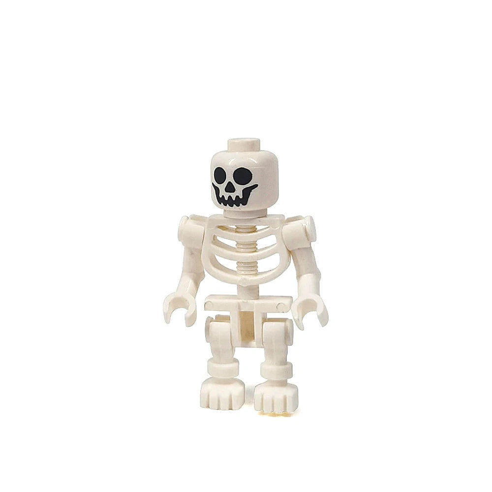 MOC Halloween Skeleton Army Mini Doll Building Blocks DIY Assembled Building Blocks Character Doll Skeleton Horse Ornaments Toy