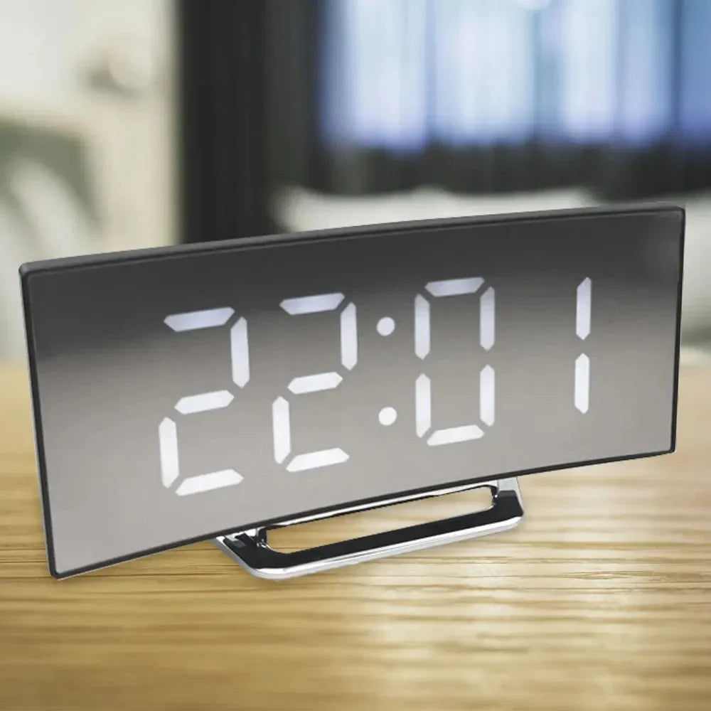 LED Digital Alarm Clock with Large Display and Temperature - Smarsty