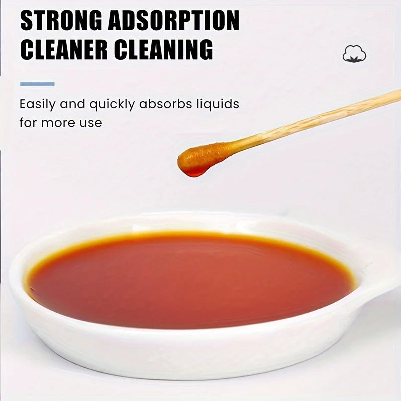 1000 Count Eco-Friendly Cotton Swabs for Makeup and Cleaning - Smarsty