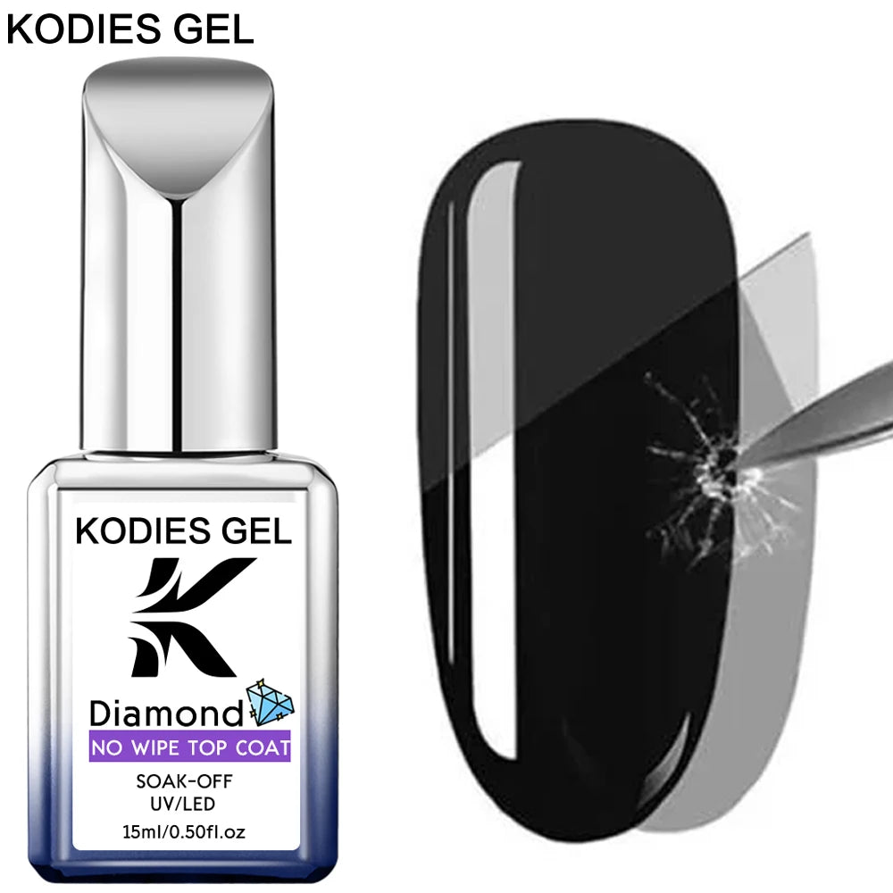 Kodies Gel Super Shine Top Coat Nail Polish - Smarsty