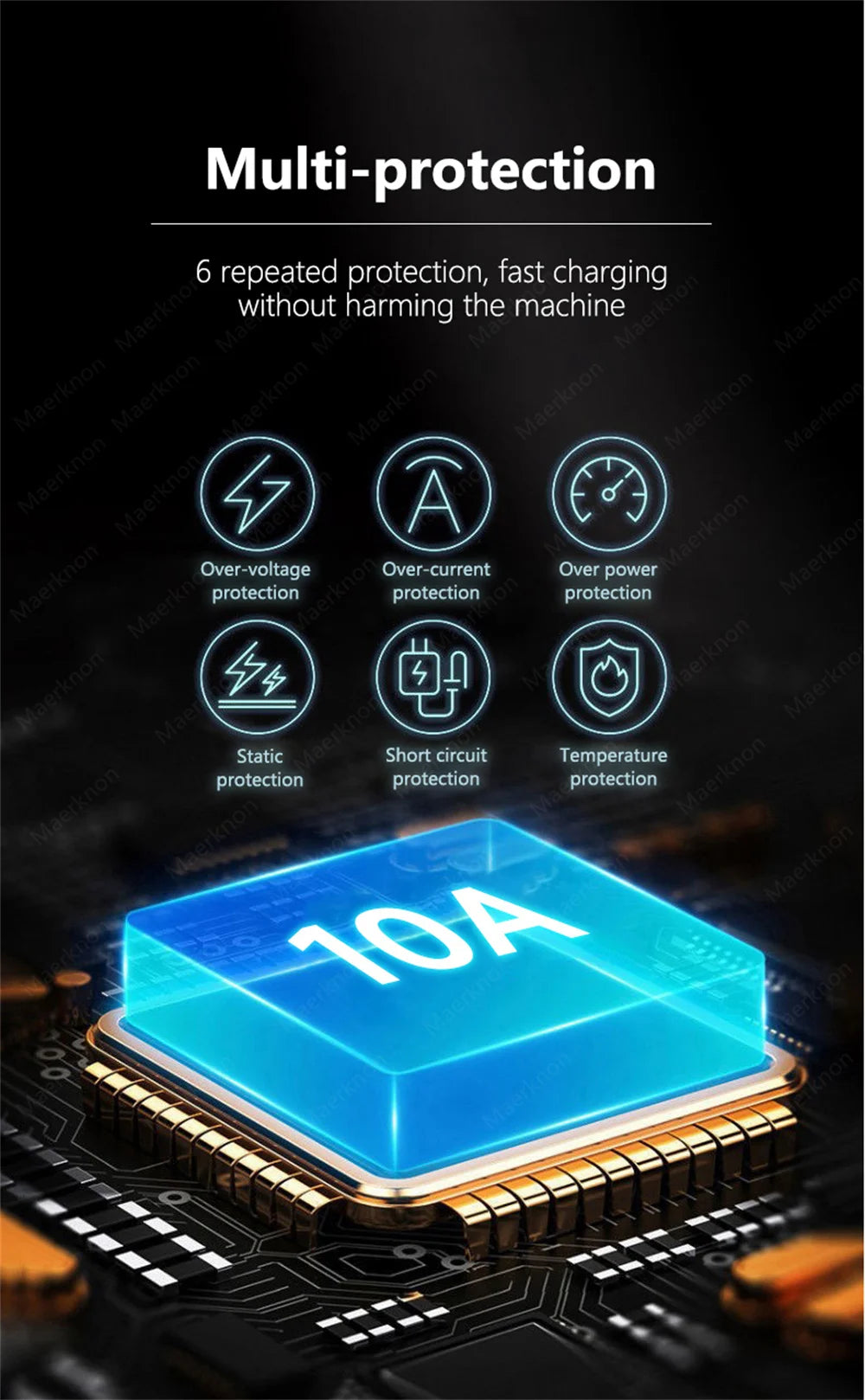 120W Super Fast Charging USB C Cable for Phones - Smarsty