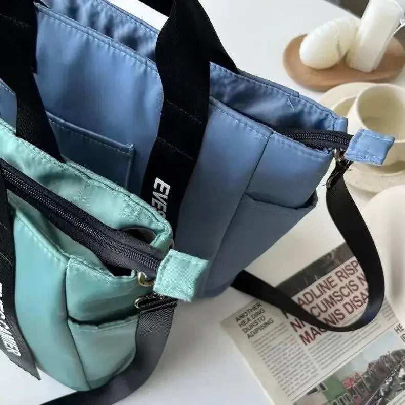 Casual Large Capacity Tote Bag Nylon Waterproof Everyday - Smarsty