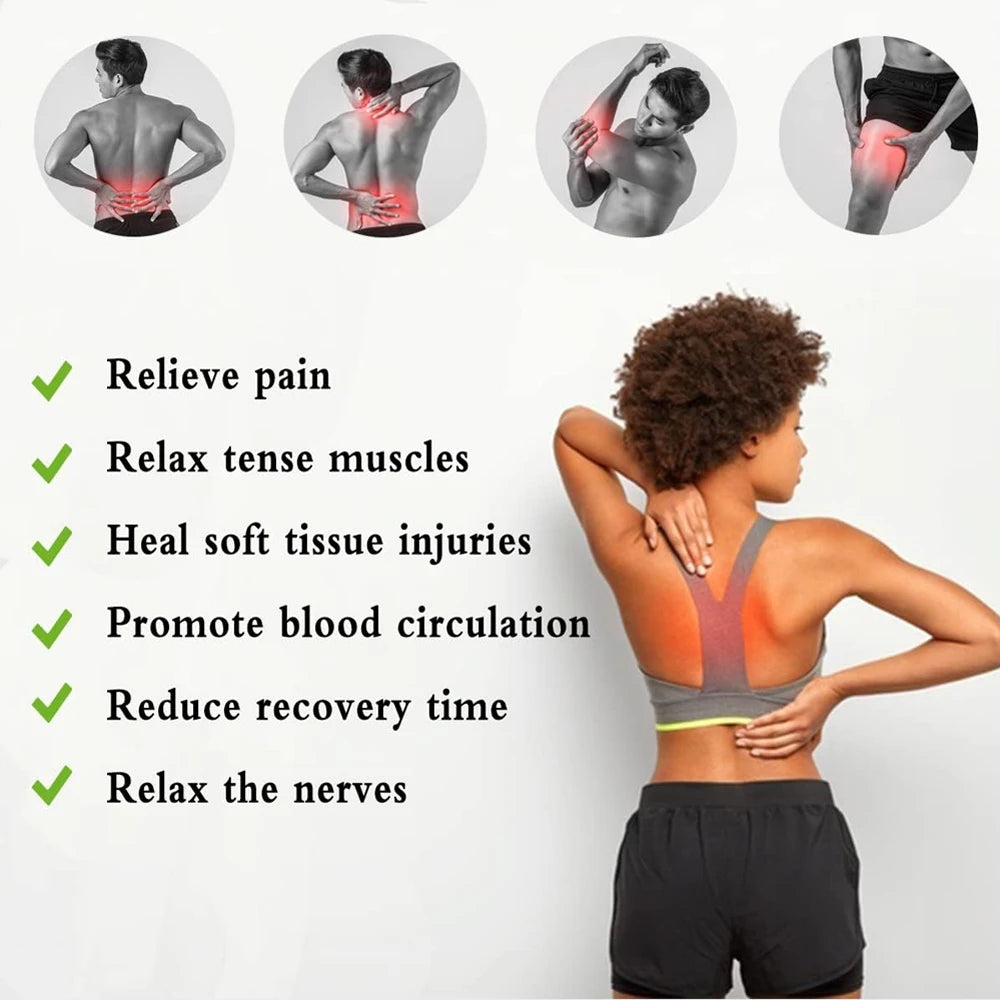 Handheld Wooden Massage Roller for Sore Muscles - Smarsty