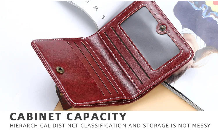 2023 New Mini Women Wallets Free Name Engraving Fashion Small Wallets Zipper PU Leather Quality Female Purse Card Holder Wallet