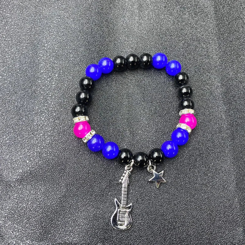 Handmade Leather Wrap Bracelet With Adjustable Beads - Smarsty