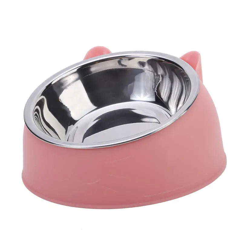 Stainless Steel Cat Bowl for Easy Feeding - Smarsty
