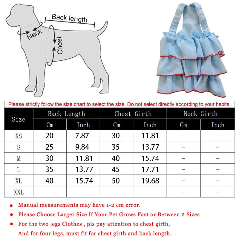 Cute Dog Summer Dress for Small Pets - Smarsty