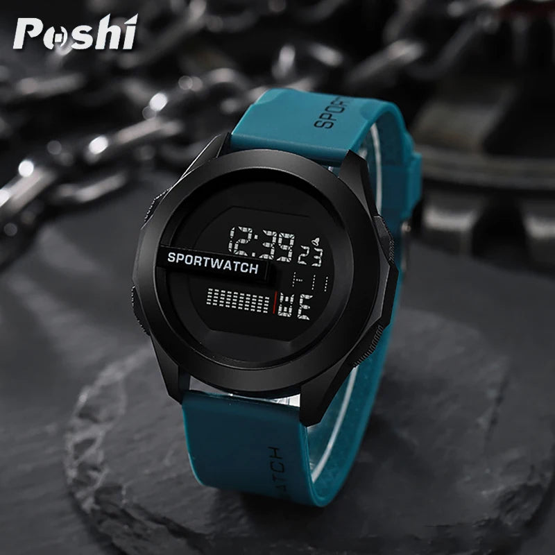 Luxury Digital Sport Watch for Men Waterproof Luminous - Smarsty