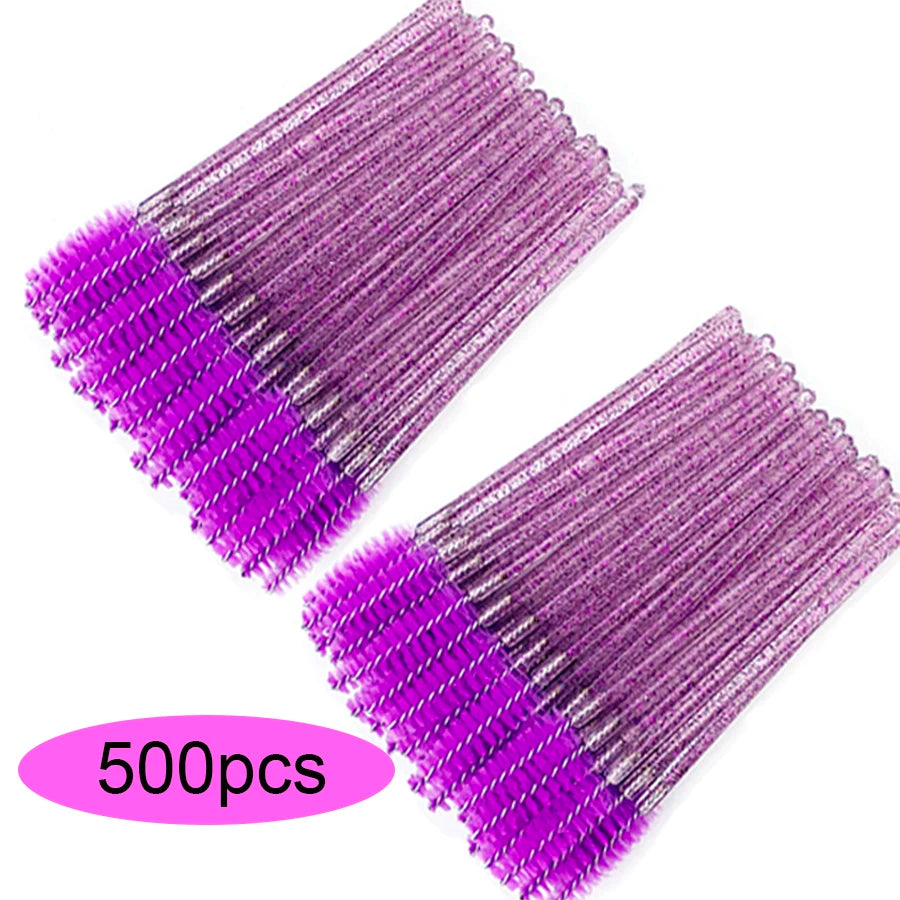 Eyebrow Eyelash Brushes Spoolies Applicators for Makeup - Smarsty