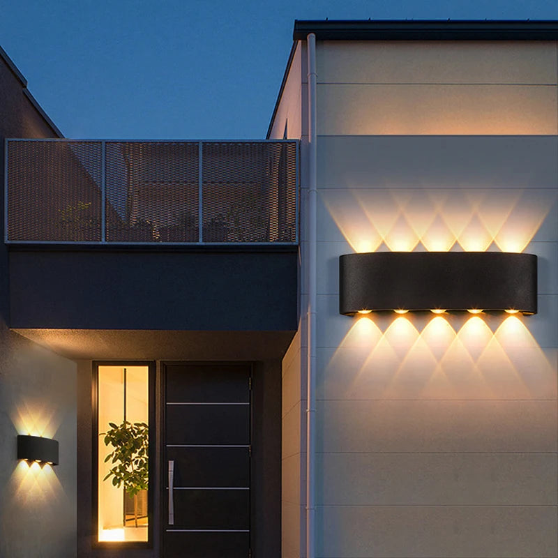 Waterproof LED Wall Light for Outdoor Decor - Smarsty