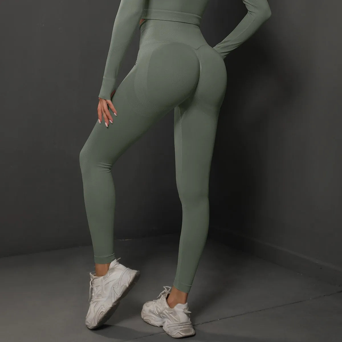 High Waist Yoga Leggings Women Seamless Push Up Sport Leggings Fitness Running Hip Lift Yoga Pants Highly Elastic Gym leggings - Smarsty