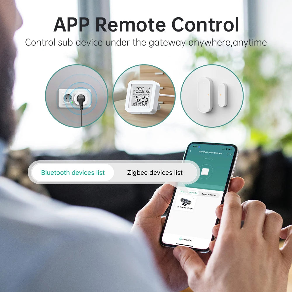 AVATTO Smart ZigBee Bluetooth Gateway Hub for Home Automation - Smarsty