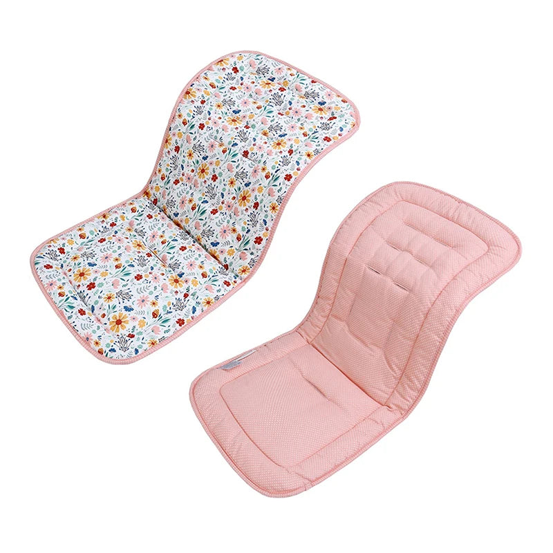 Comfortable Cotton Baby Stroller Pad Four Seasons General Soft Seat Cushion Child Cart Seat Mat Kids Pushchair Cushion For 0-27M by Smarsty