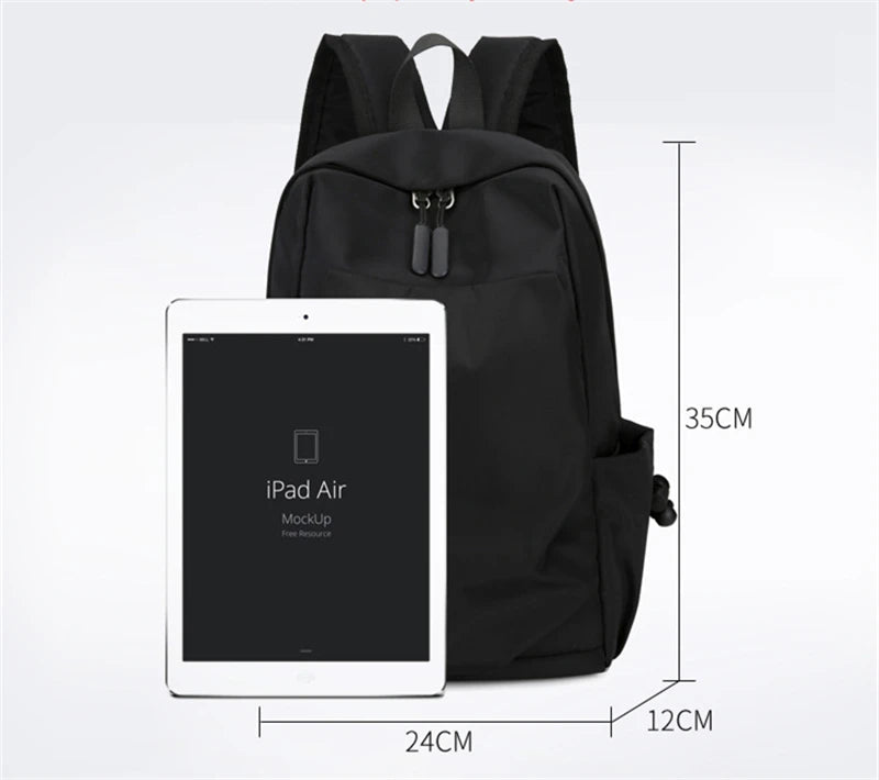 Sport Mini Men's Backpack Fashion Small Black Travel Rucksack Shoulder School Bag Canvas Designer Sports Backpacks Mochila Bags