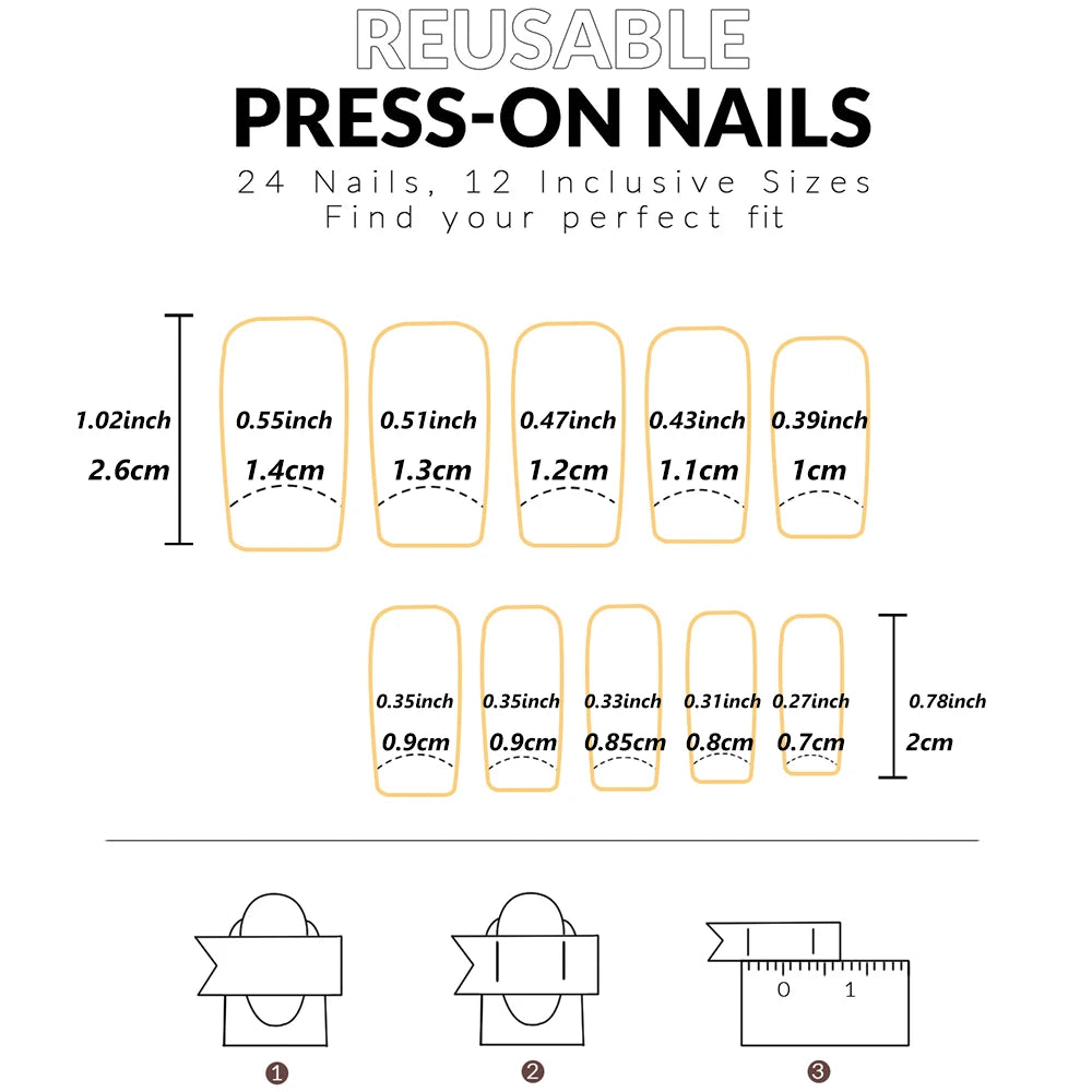 Medium Ballerina Pink Press On Nails with French Tips - Smarsty