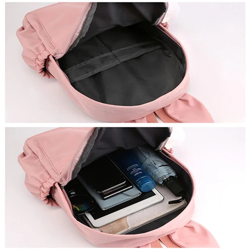 HOT Disney Lilo Stitch Backpack for Girl Boy Student Teenager Children Rucksack Women Casual School Bags Kids Birthday Gift Toy - Smarsty