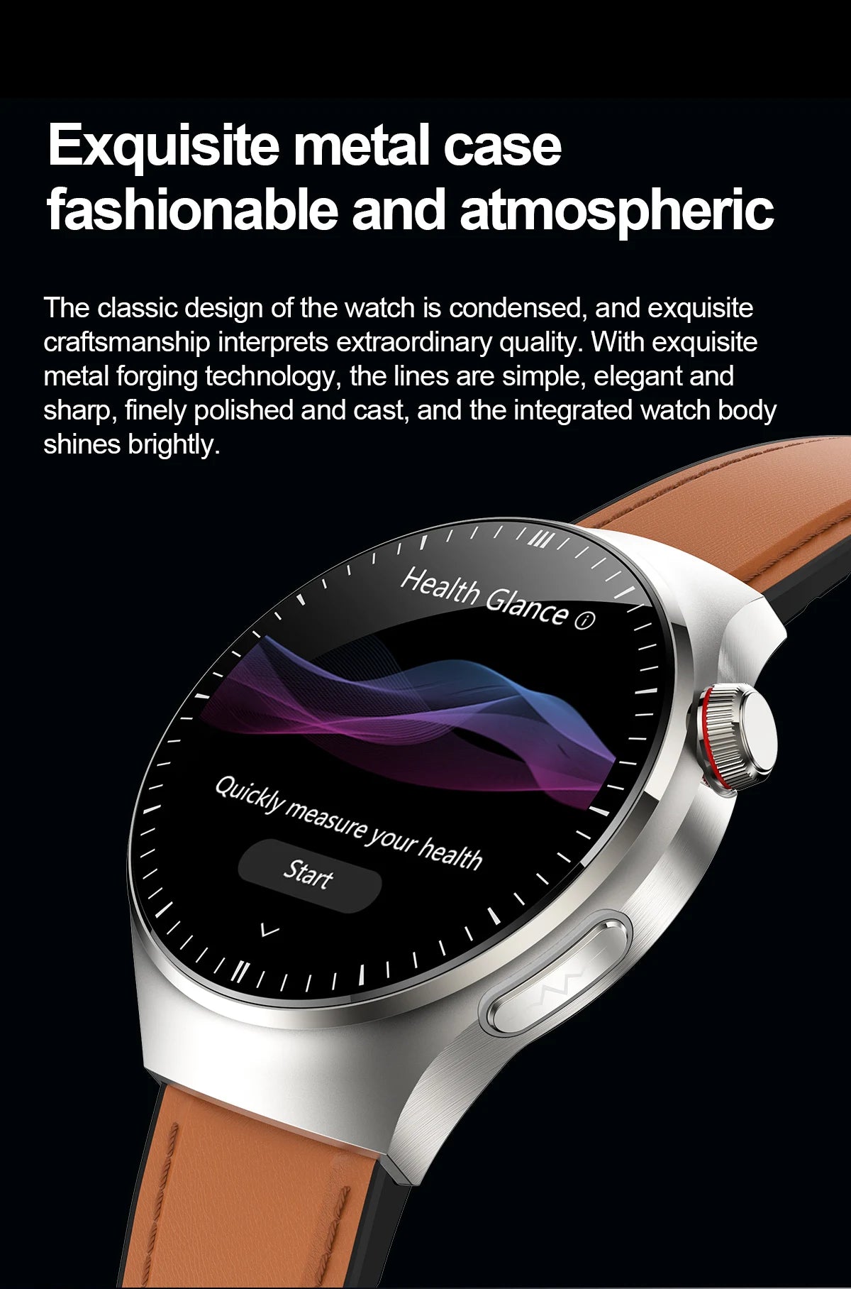 2025 Smart Health Watch with Blood Oxygen and ECG - Smarsty