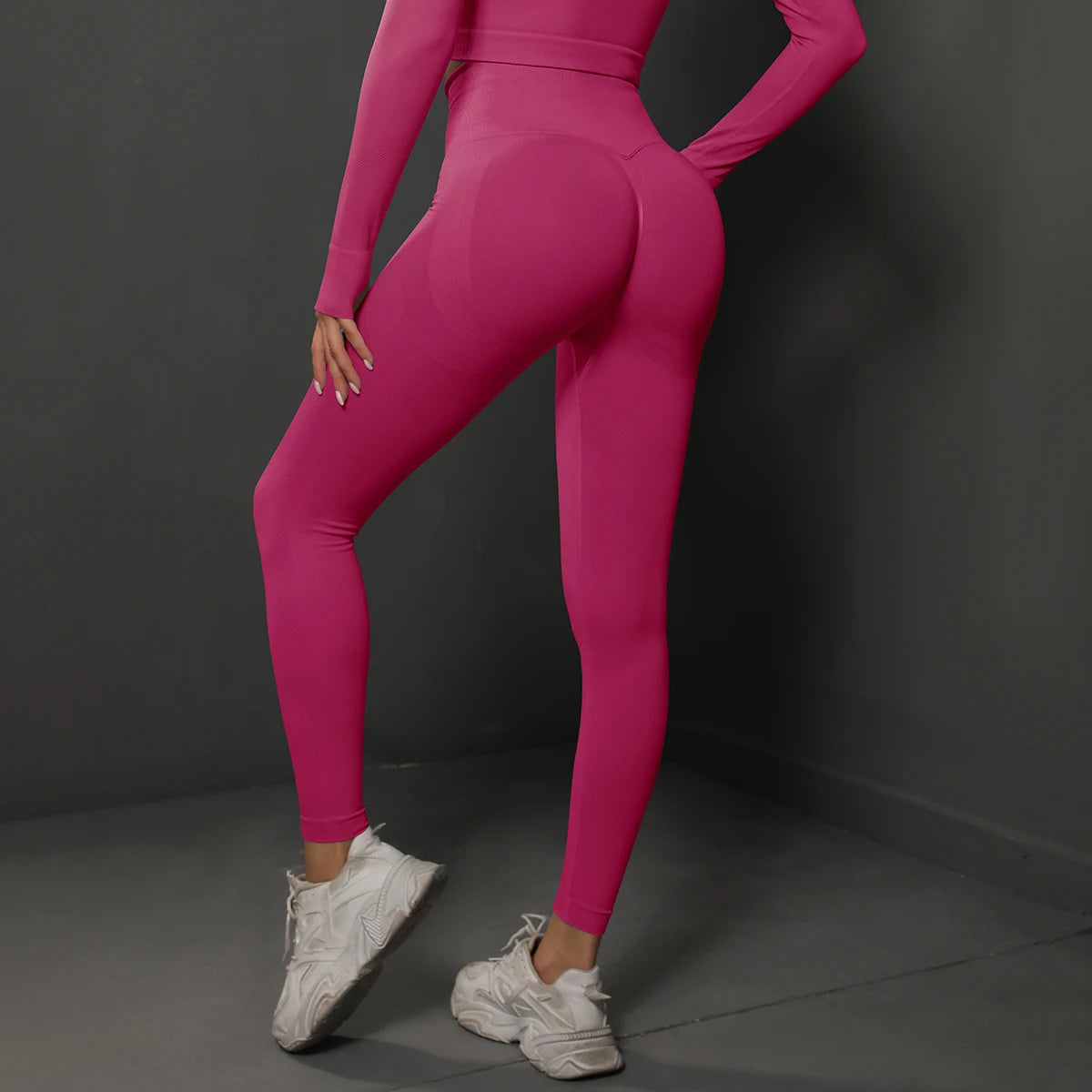 Seamless Gym Leggings Women Yoga Pants Sexy High Waist Booty Lifting Leggings Pants Women Sports Clothing Fitness Wear - Smarsty