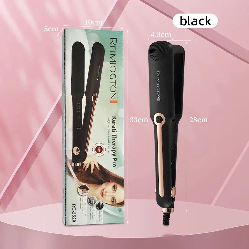 Negative Ion Ceramic Hair Straightener with Adjustable Temperature - Smarsty