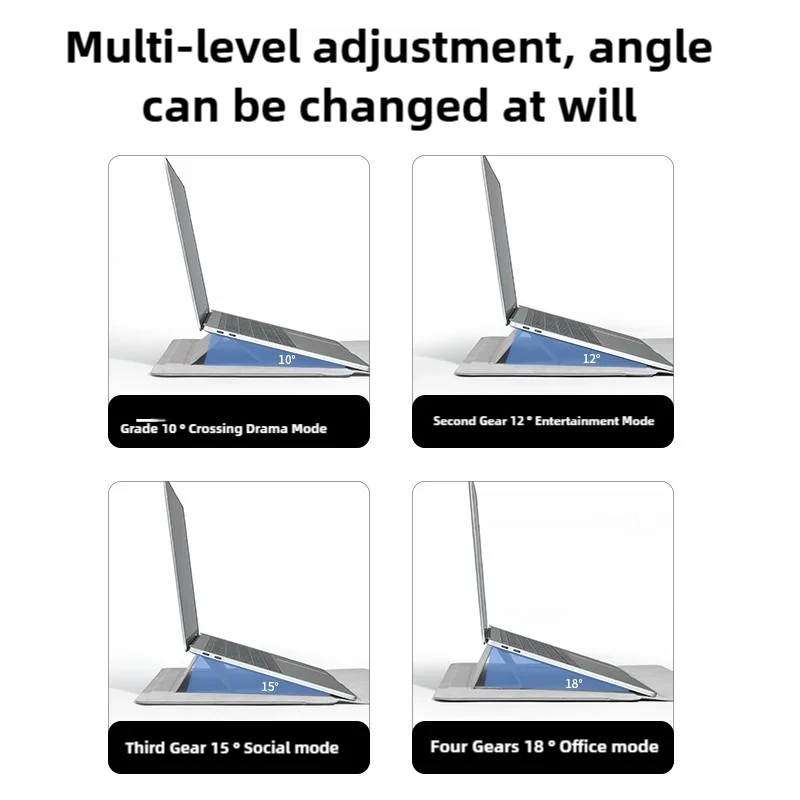 PU Laptop Sleeve 13 To 15 Inch No Zipper CaseGuard