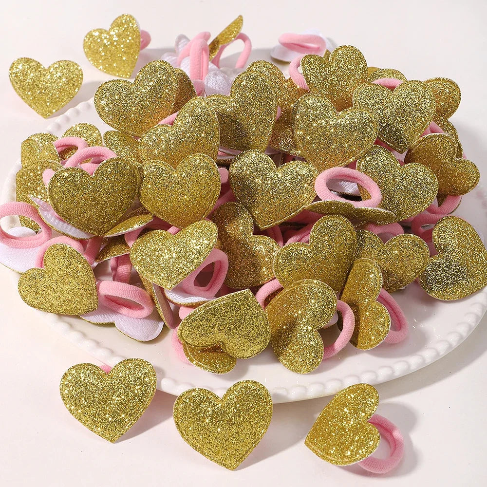 Cute Girls Hair Ties Soft No Harm Ponytail Holders 10Pack - Smarsty