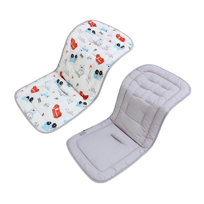 Comfortable Cotton Baby Stroller Pad Four Seasons General Soft Seat Cushion Child Cart Seat Mat Kids Pushchair Cushion For 0-27M by Smarsty