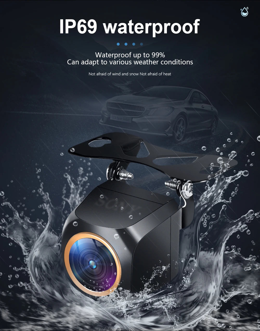 Car Rear View Camera Ultra HD 1080P Night Vision Pro - Smarsty