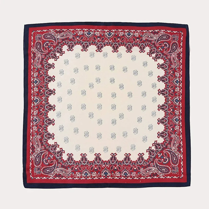 Luxury Silk Scarf Women Satin Shawl Sun Protection Wrap - Smarsty