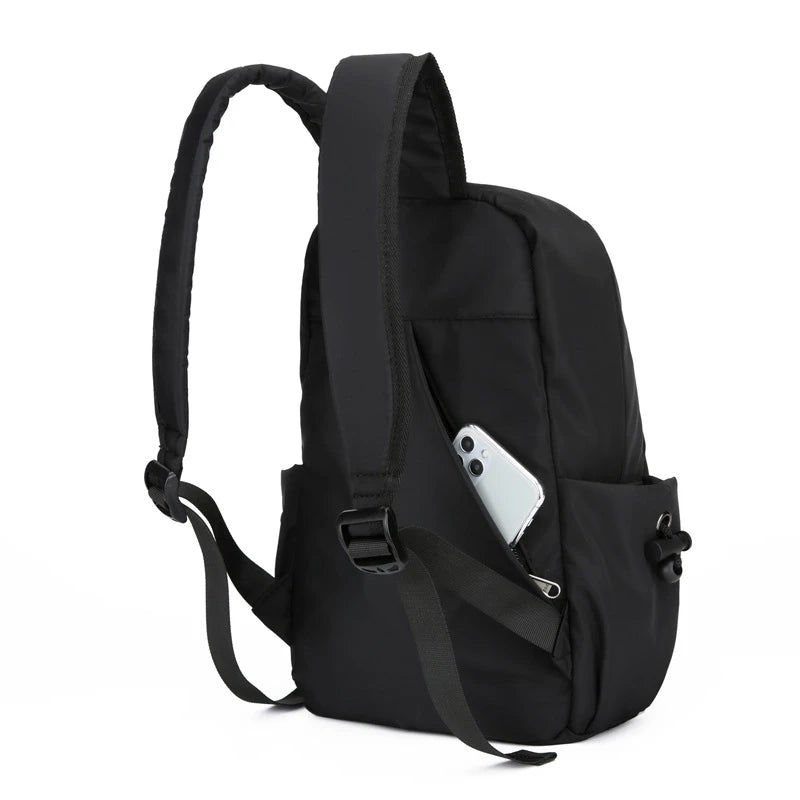 Sport Mini Men's Backpack Fashion Small Black Travel Rucksack Shoulder School Bag Canvas Designer Sports Backpacks Mochila Bags