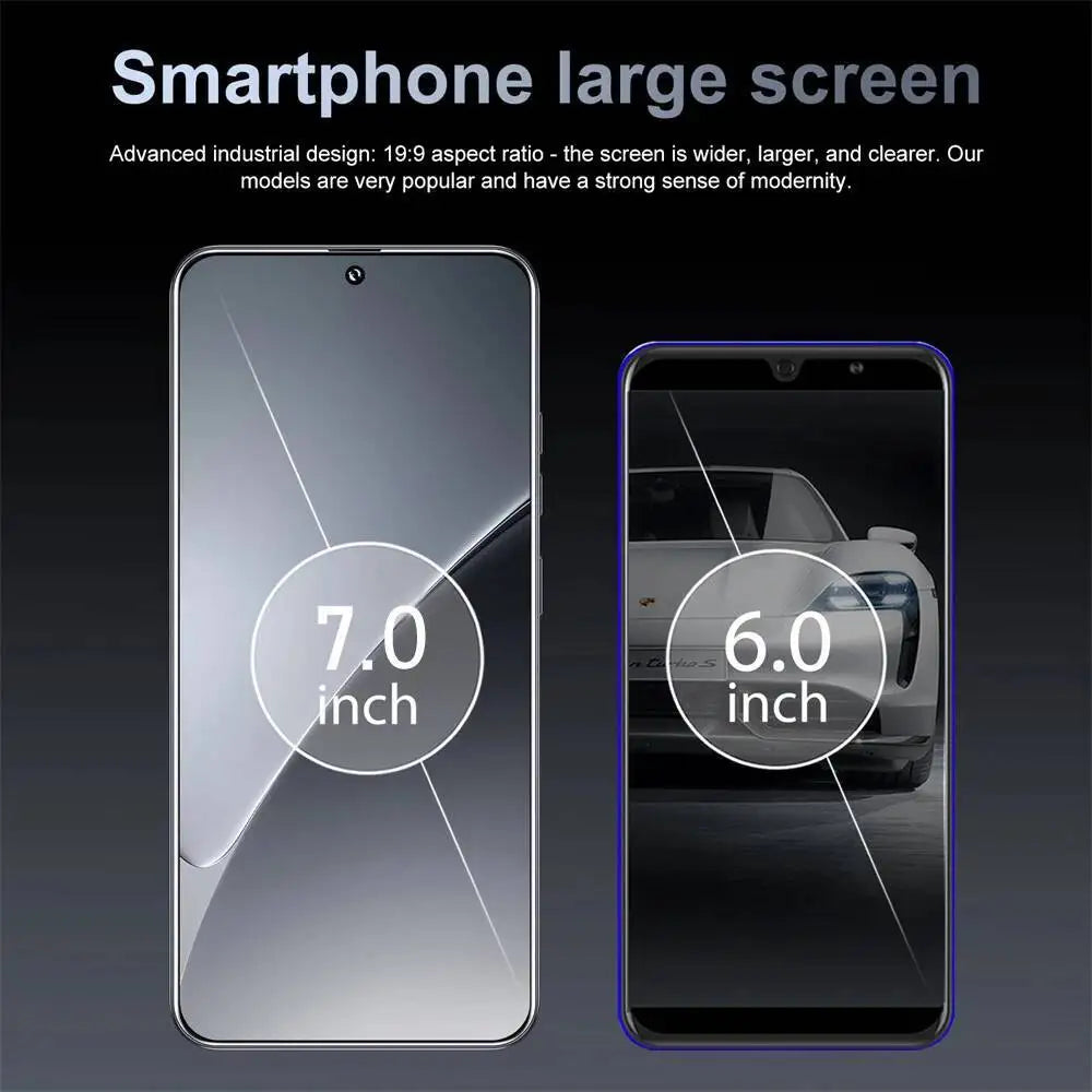 New 2025 HOT 15 Ultra 7.0HD Global Edition Original Smart Dual Card Facial Recognition Function 8000mAh Battery