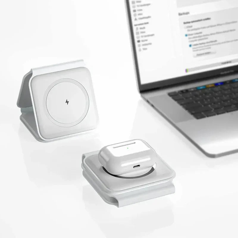 3 In 1 Wireless Magnetic Charger Dock For iPhone Pro - Smarsty