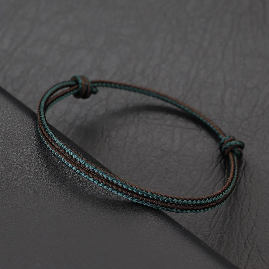 Grade A Weaven String Bracelet For Men Casual Outdoor Use - Smarsty