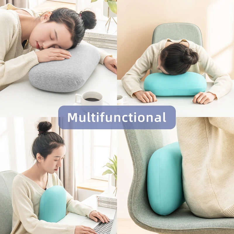 Multifunction Memory Foam Neck Pillow for Comfortable Travel - Smarsty